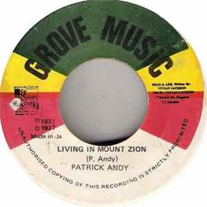 Patrick Andy - Living In Mount Zion Album