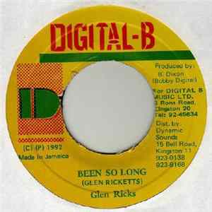Glen Ricks - Been So Long Album