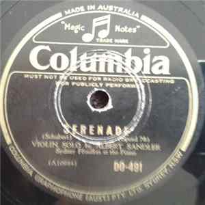 Albert Sandler - Serenade / Serenade Album