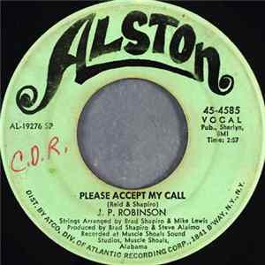 J. P. Robinson - Please Accept My Call / Say It Album