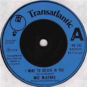 Mae McKenna - I Want To Believe In You Album