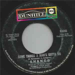 Shango - Some Things A Man's Gotta Do / Walking In The Sunshine Album