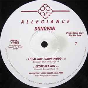 Donovan - Local Boy Chops Wood Album