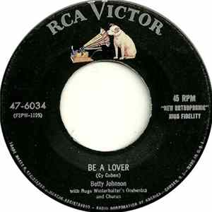 Betty Johnson - Be A Lover / Seven Pretty Dreams Album