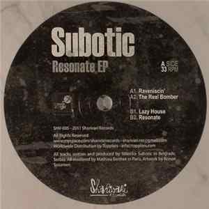 Subotic - Resonate EP Album