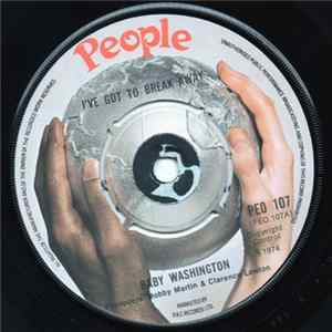 Baby Washington - I've Got To Break Away / Can't Get Over Losing You Album