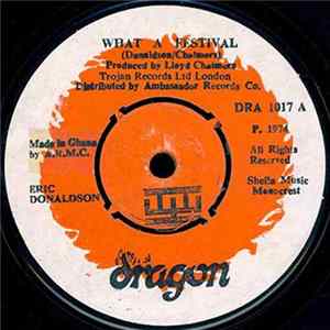 Eric Donaldson - What A Festival Album