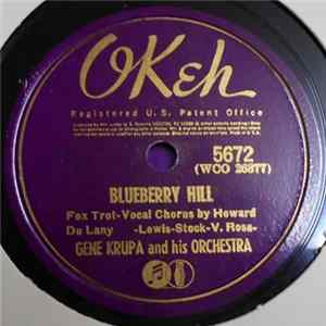 Gene Krupa And His Orchestra - Blueberry Hill / Orchids For Remembrance Album