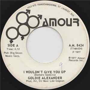 Goldie Alexander - I Wouldn't Give You Up Album