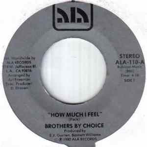 Brothers By Choice - How Much I Feel / She Puts The Ease Back Into Easy Album