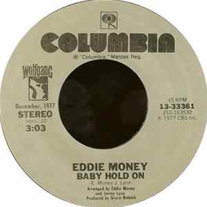 Eddie Money - Baby Hold On / Two Tickets To Paradise Album