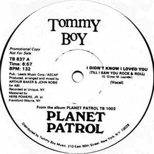 Planet Patrol - I Didn't Know I Loved You (Till I Saw You Rock & Roll) Album