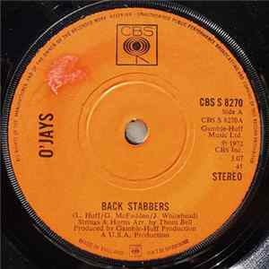 O'Jays - Back Stabbers Album