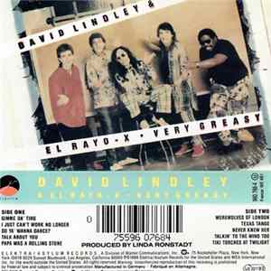 David Lindley & El Rayo-X - Very Greasy Album
