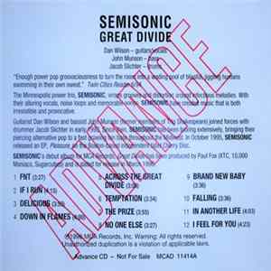 Semisonic - Great Divide Album