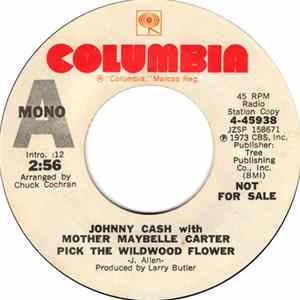 Johnny Cash with Mother Maybelle Carter - Pick The Wildwood Flower Album