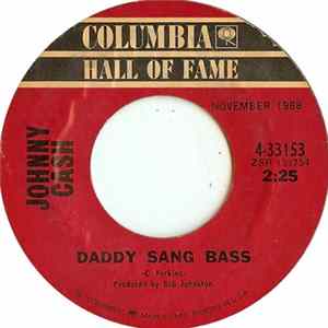 Johnny Cash - Daddy Sang Bass / Folsom Prison Blues Album