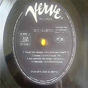 Stan Getz / João Gilberto Featuring Antonio Carlos Jobim - Getz / Gilberto Album