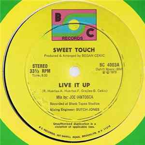 Sweet Touch - Live It Up Album