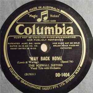 The Boswell Sisters - 'Way Back Home / Every Little Moment Album