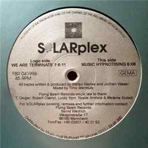 Solarplex - We Are Terminate Album