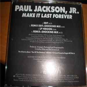 Paul Jackson, Jr. - Make It Last Forever Album