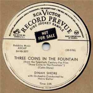 Dinah Shore - Three Coins In The Fountain / Pakistan Album