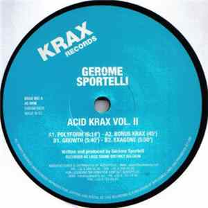 Gerome Sportelli - Acid Krax Vol. 2 Album