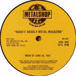 Various - Metalshop - Radio's Weekly Metal Magazine (Week Of June 28, 1991) Album