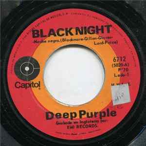Deep Purple - Black Night = Noche Negra Album