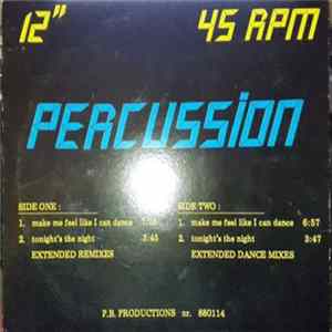 Percussion - Make Me Feel Like I Can Dance Album