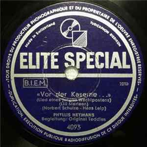 Phyllis Heymans, Original Teddies - Vor Der Kaserne (Lili Marleen) / Drei Rote Rosen Album