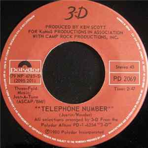 3-D - Telephone Number Album