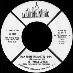 The Family Affair - Man From The Ghetto Album