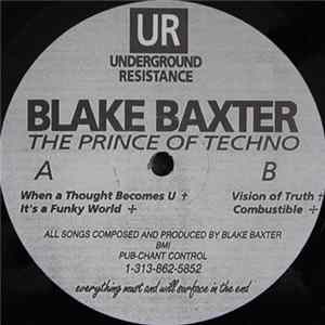 Blake Baxter - The Prince Of Techno Album