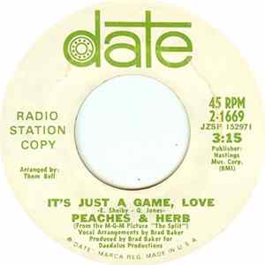 Peaches & Herb - It's Just A Game, Love Album
