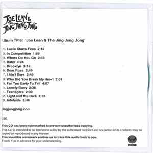 Joe Lean & The Jing Jang Jong - Joe Lean & The Jing Jang Jong Album