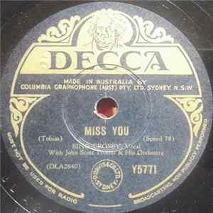 Bing Crosby With John Scott Trotter And His Orchestra - Miss You / Angels Of Mercy Album