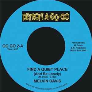 Melvin Davis - Find A Quiet Place Album
