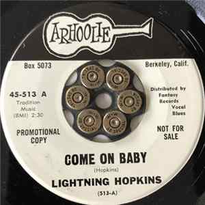 Lightning Hopkins - Come On Baby Album