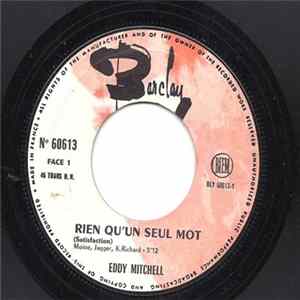 Eddy Mitchell - Rien Qu'Un Seul Mot (Satisfaction) Album