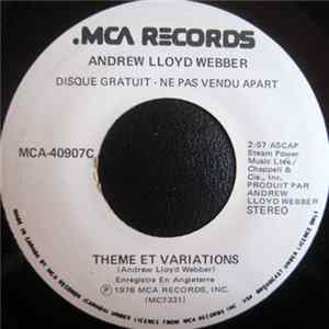 Andrew Lloyd Webber - Theme And Variations Album