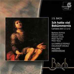 J.S. Bach - Barbara Schlick, Gérard Lesne, Howard Crook, Peter Harvey, Peter Kooy, Collegium Vocale, La Chapelle Royale, Philippe Herreweghe - Ich Hatte Viel Bekümmernis - Cantates BWV 21 & 42 Album
