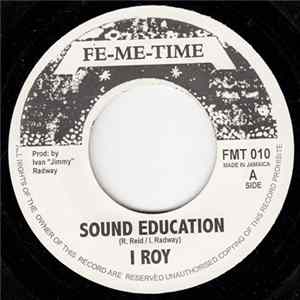 I Roy - Sound Education Album