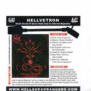 Hellvetron - Death Scroll Of Seven Hells And Its Infernal Majesties Album