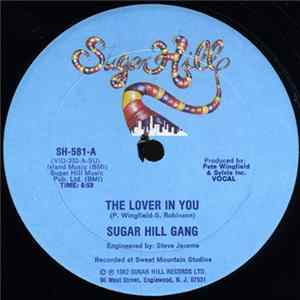 Sugar Hill Gang - The Lover In You Album
