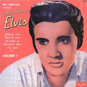 Colin Crosby - A Tribute To Elvis - Volume 1 Album