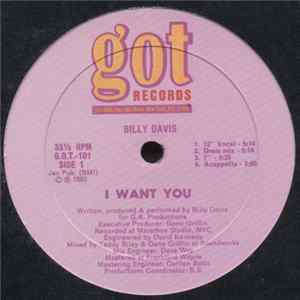 Billy Davis - I Want You Album