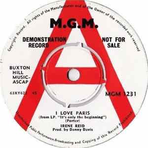 Irene Reid - I Love Paris / Hard Hearted Hannah (The Vamp Of Savanagh) Album