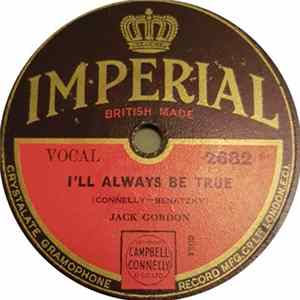 Jack Gordon - I'll Always Be True / Good-Night Vienna Album